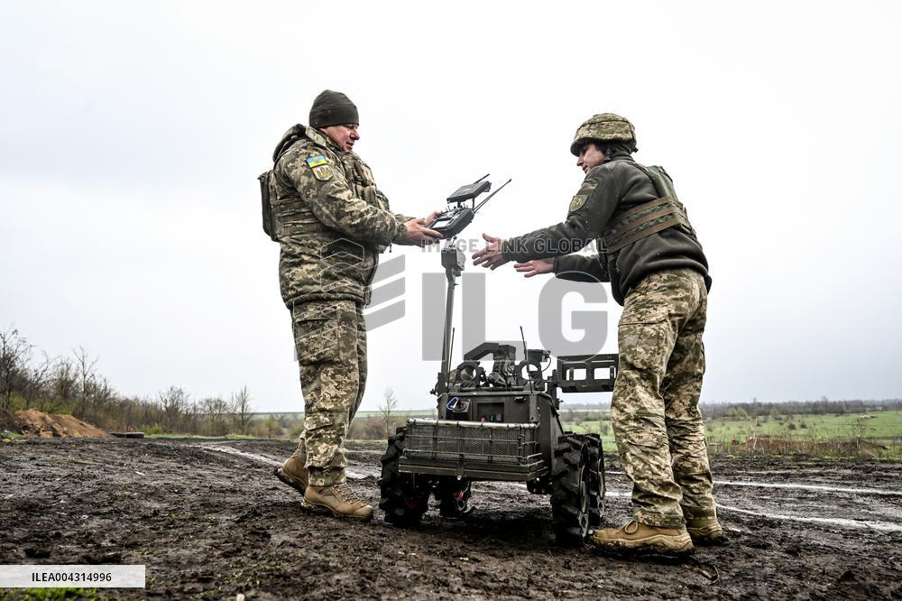 Ukrainian brigade fighting in Zaporizhzhia direction gets ground drone