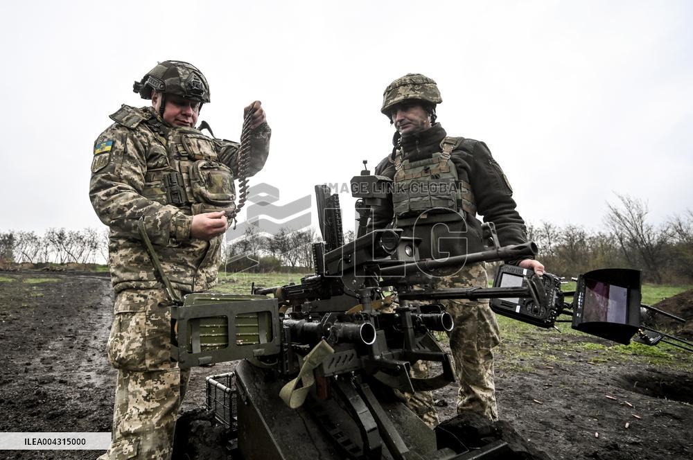 Ukrainian brigade fighting in Zaporizhzhia direction gets ground drone