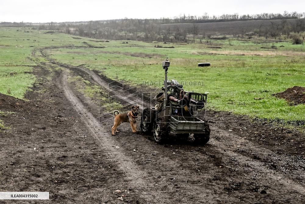 Ukrainian brigade fighting in Zaporizhzhia direction gets ground drone