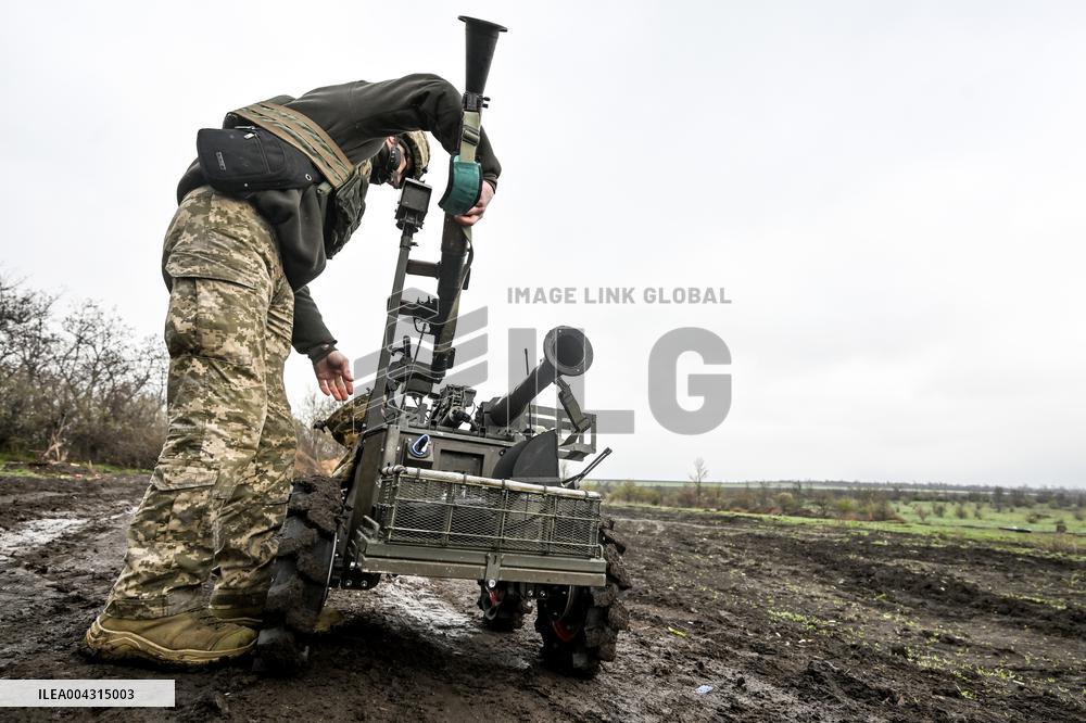 Ukrainian brigade fighting in Zaporizhzhia direction gets ground drone