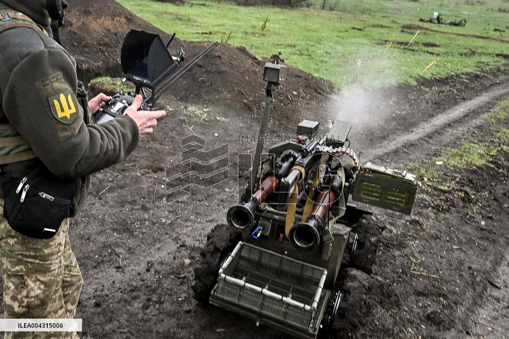 Ukrainian brigade fighting in Zaporizhzhia direction gets ground drone