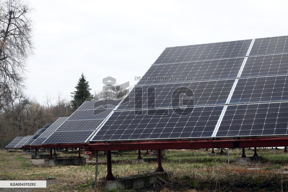Opening of solar park in Chornobyl