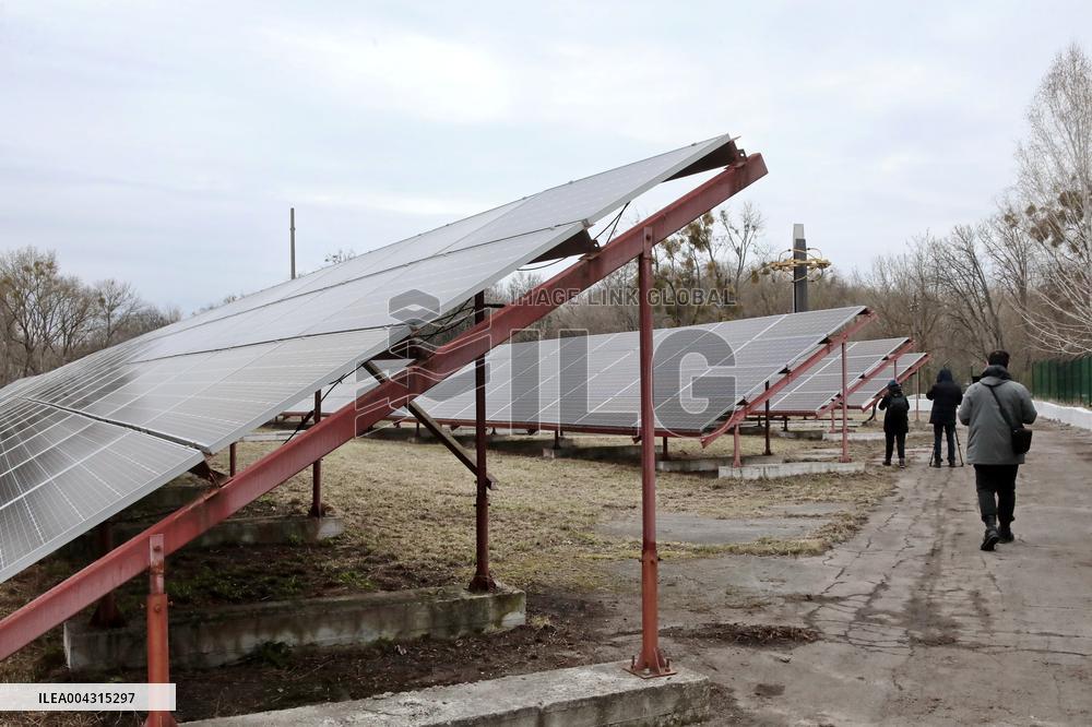 Opening of solar park in Chornobyl