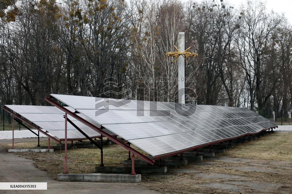 Opening of solar park in Chornobyl