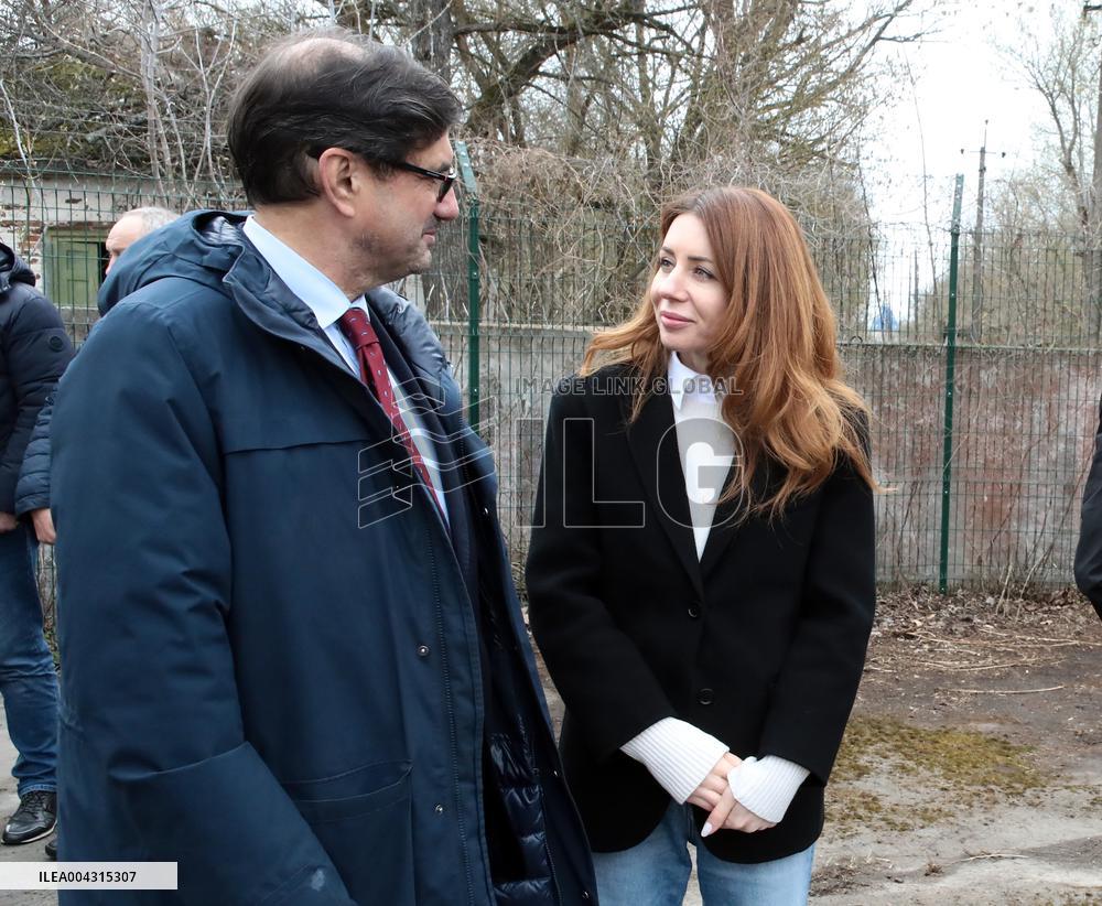 Opening of solar park in Chornobyl