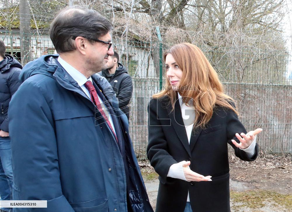 Opening of solar park in Chornobyl