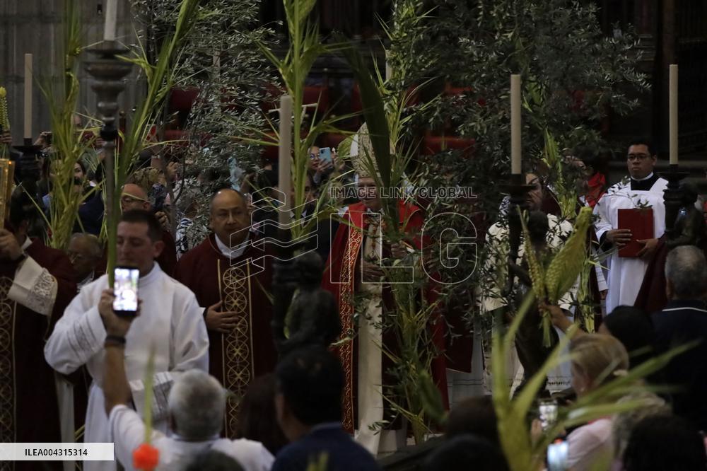 Palm Sunday Celebration In Mexico
