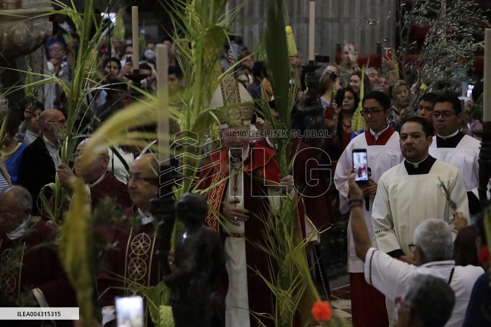 Palm Sunday Celebration In Mexico