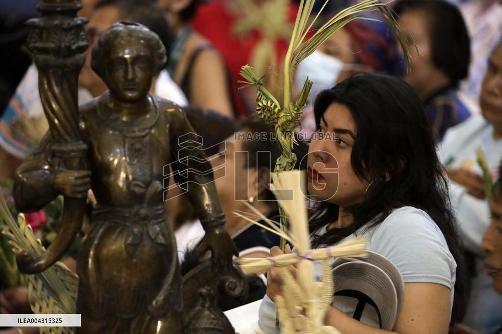 Palm Sunday Celebration In Mexico