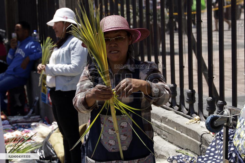 Palm Sunday Celebration In Mexico
