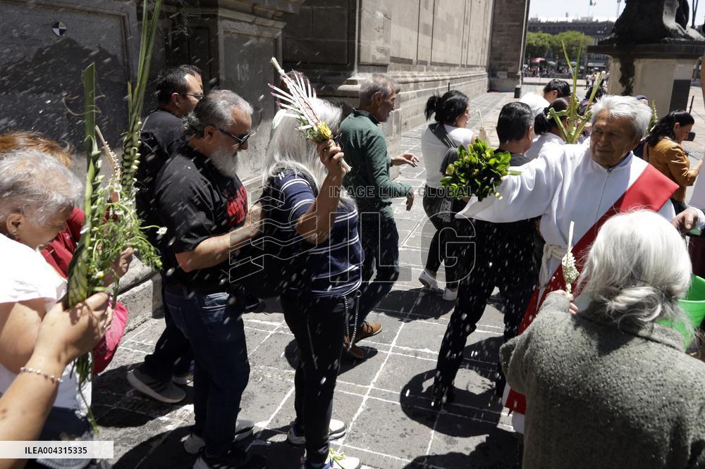 Palm Sunday Celebration In Mexico
