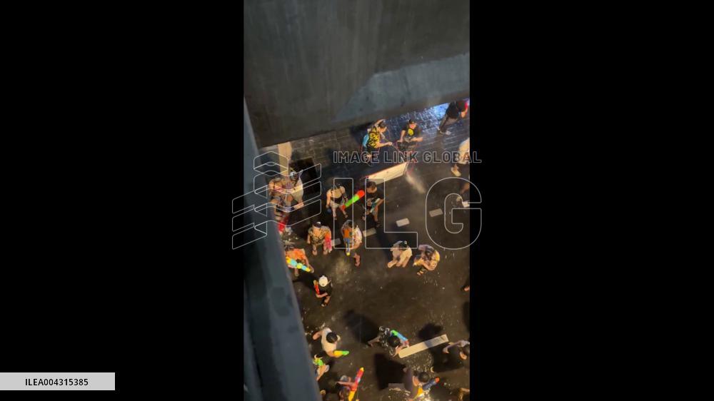 Thailand: Bangkok Streets Crowded with Songkran Festivalgoers