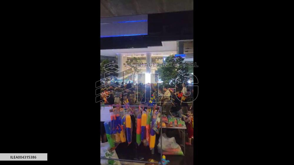 Thailand: Bangkok Streets Crowded with Songkran Festivalgoers 2