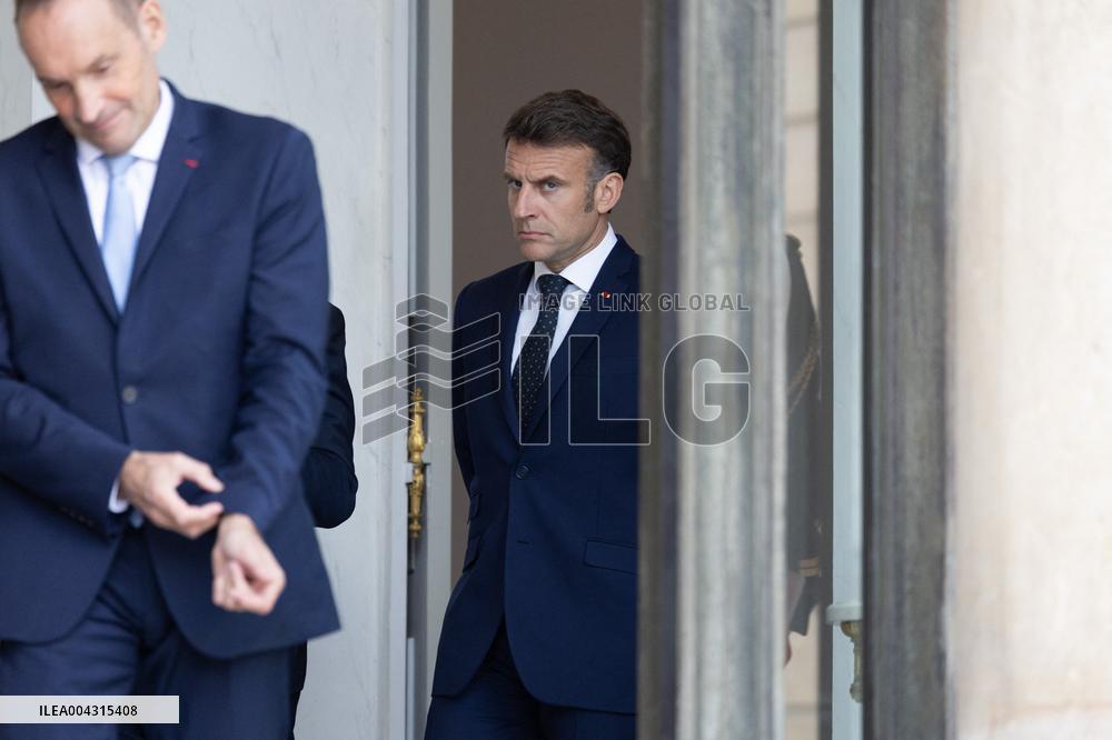 Emmanuel Macron welcomes the President of Iraq autonomous Kurdistan - Paris