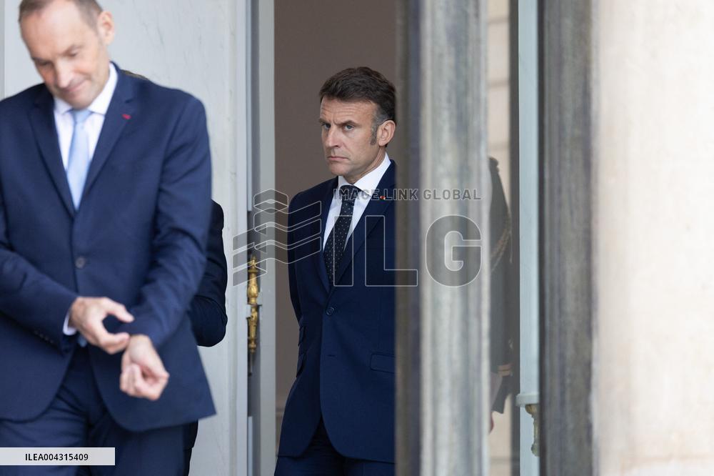 Emmanuel Macron welcomes the President of Iraq autonomous Kurdistan - Paris