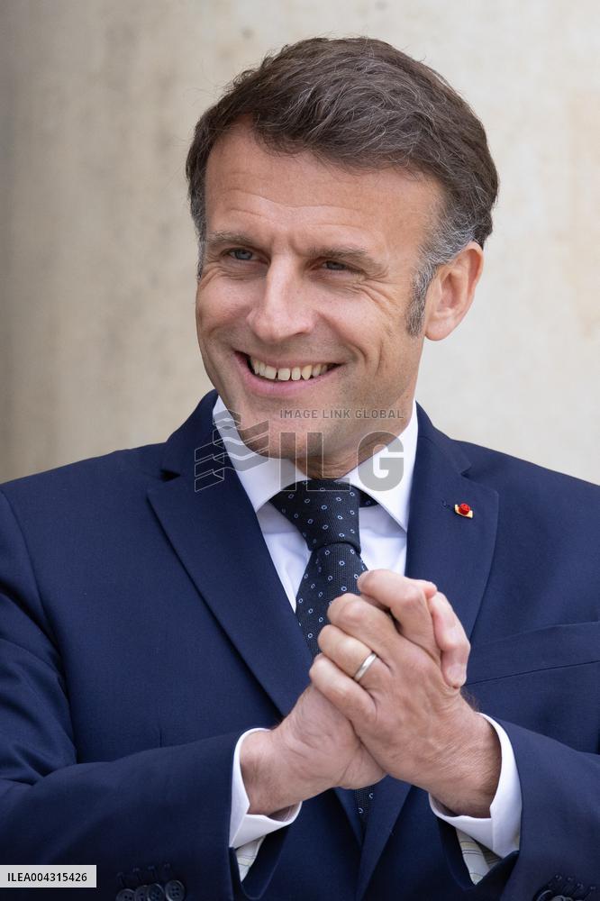 Emmanuel Macron welcomes the President of Iraq autonomous Kurdistan - Paris