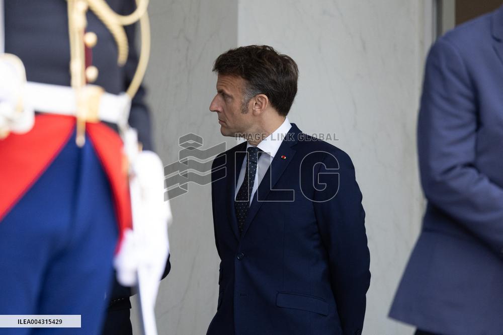 Emmanuel Macron welcomes the President of Iraq autonomous Kurdistan - Paris