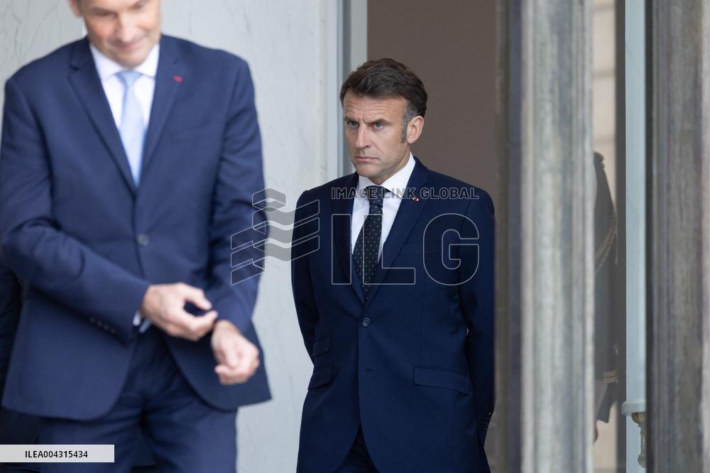 Emmanuel Macron welcomes the President of Iraq autonomous Kurdistan - Paris