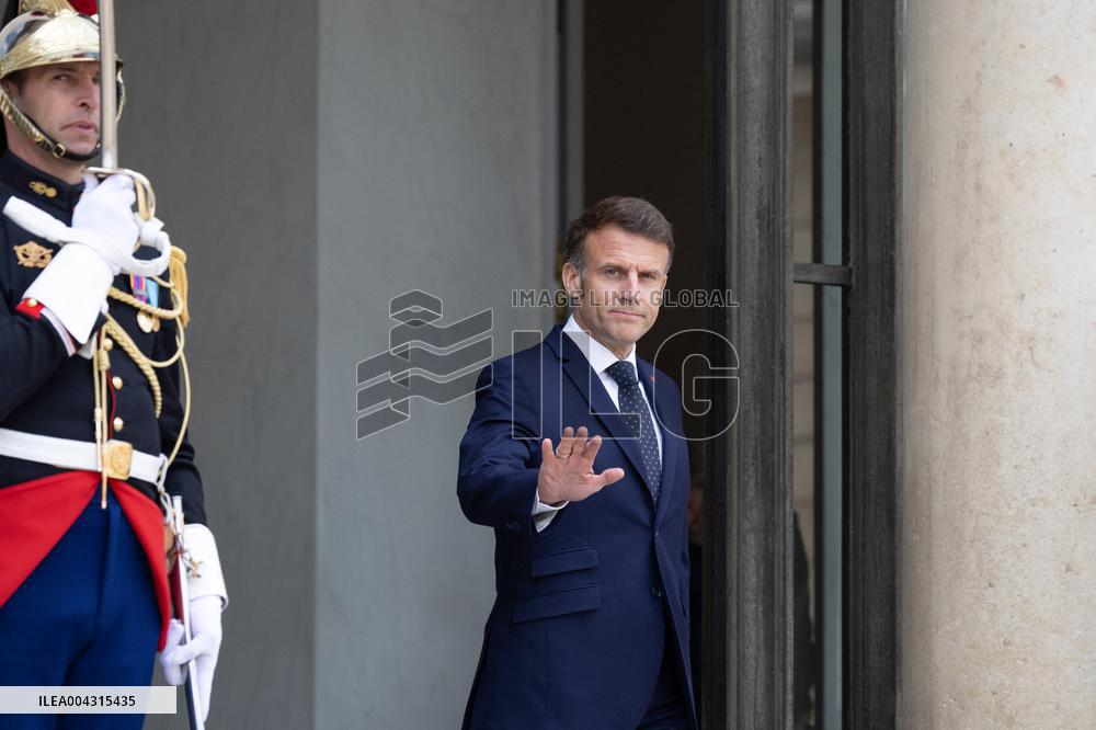 Emmanuel Macron welcomes the President of Iraq autonomous Kurdistan - Paris