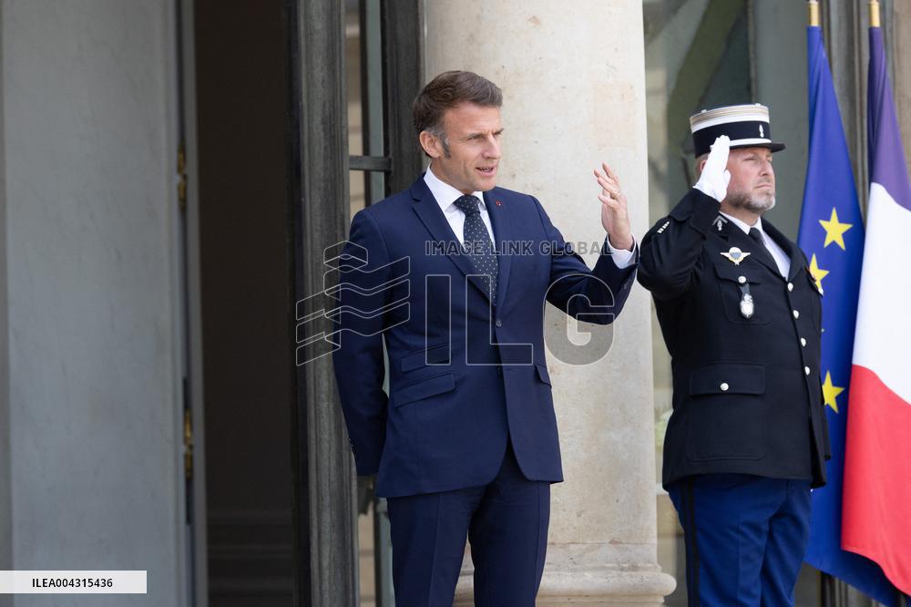 Emmanuel Macron welcomes the President of Iraq autonomous Kurdistan - Paris