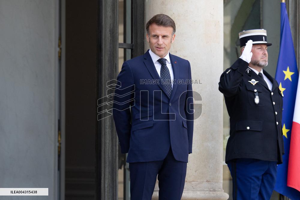 Emmanuel Macron welcomes the President of Iraq autonomous Kurdistan - Paris