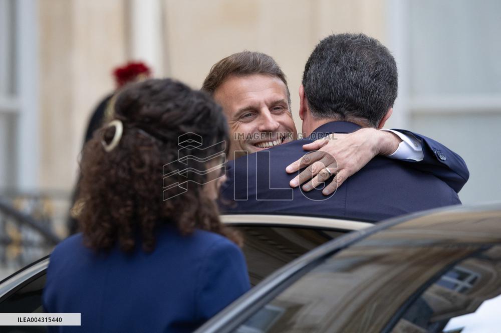 Emmanuel Macron welcomes the President of Iraq autonomous Kurdistan - Paris