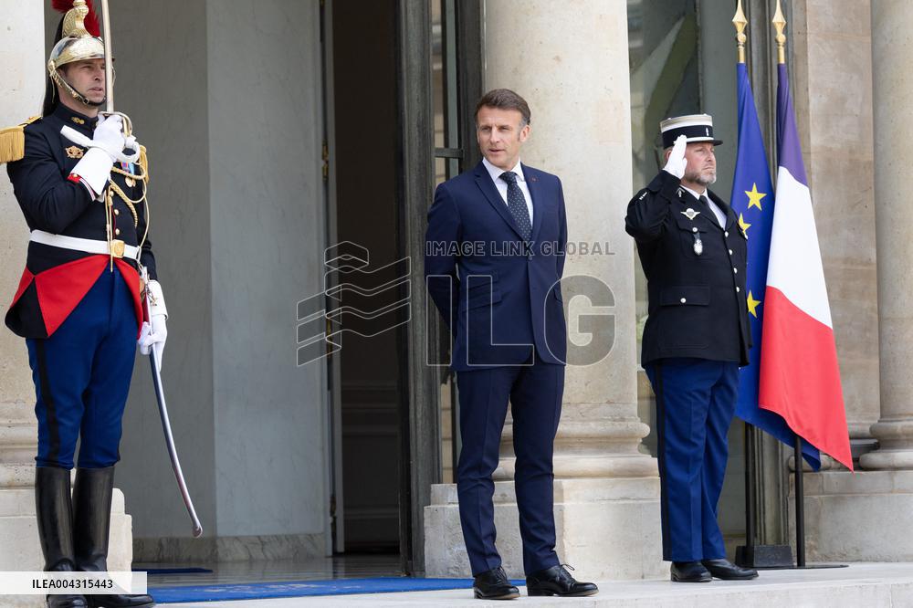 Emmanuel Macron welcomes the President of Iraq autonomous Kurdistan - Paris