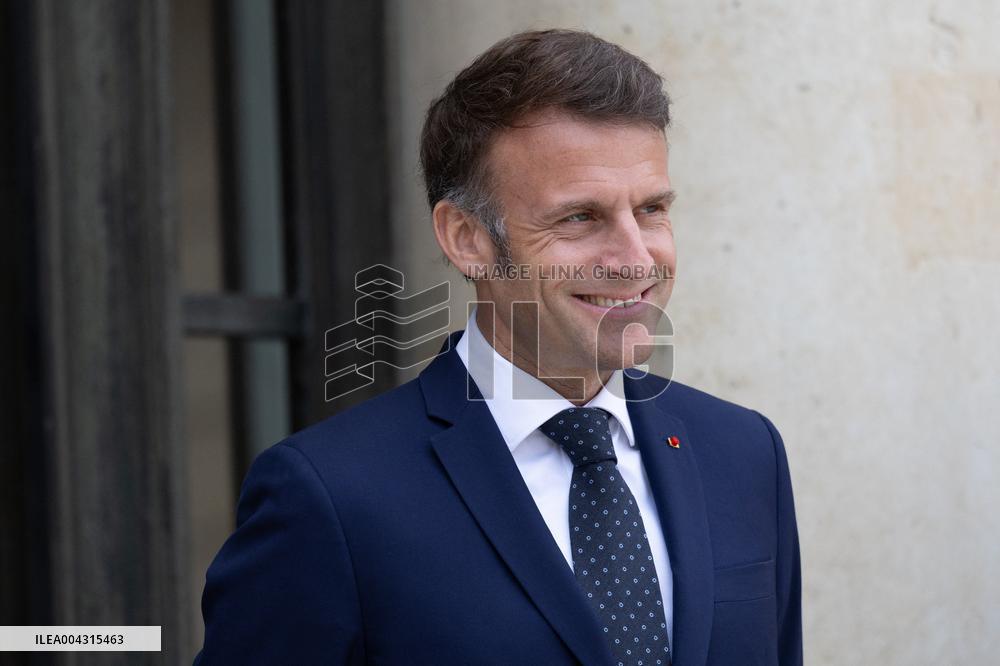 Emmanuel Macron welcomes the President of Iraq autonomous Kurdistan - Paris