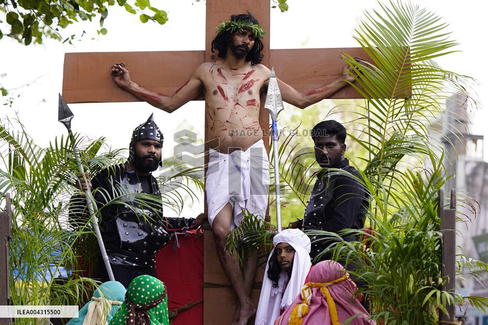 Palm Sunday Procession In India