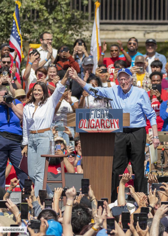Fighting Oligarchy Rally - LA