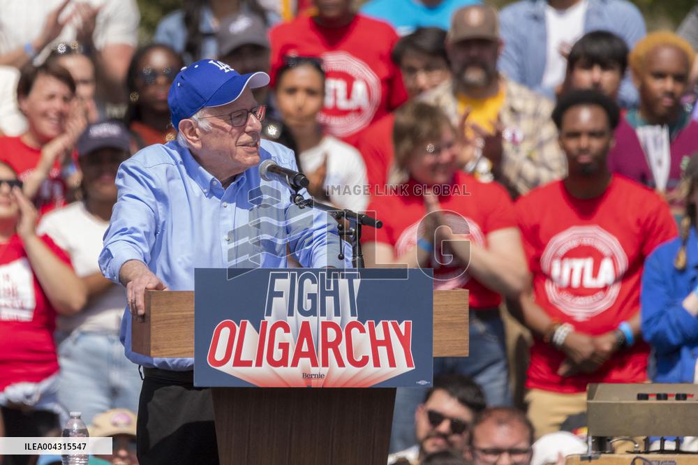 Fighting Oligarchy Rally - LA