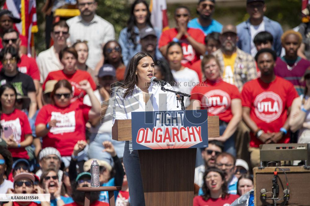 Fighting Oligarchy Rally - LA