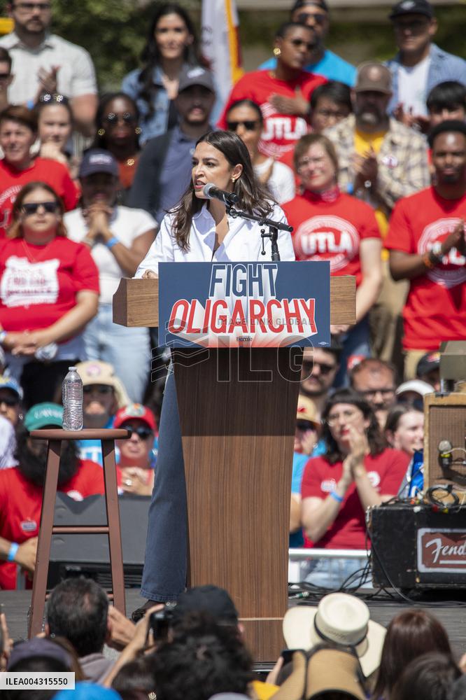 Fighting Oligarchy Rally - LA
