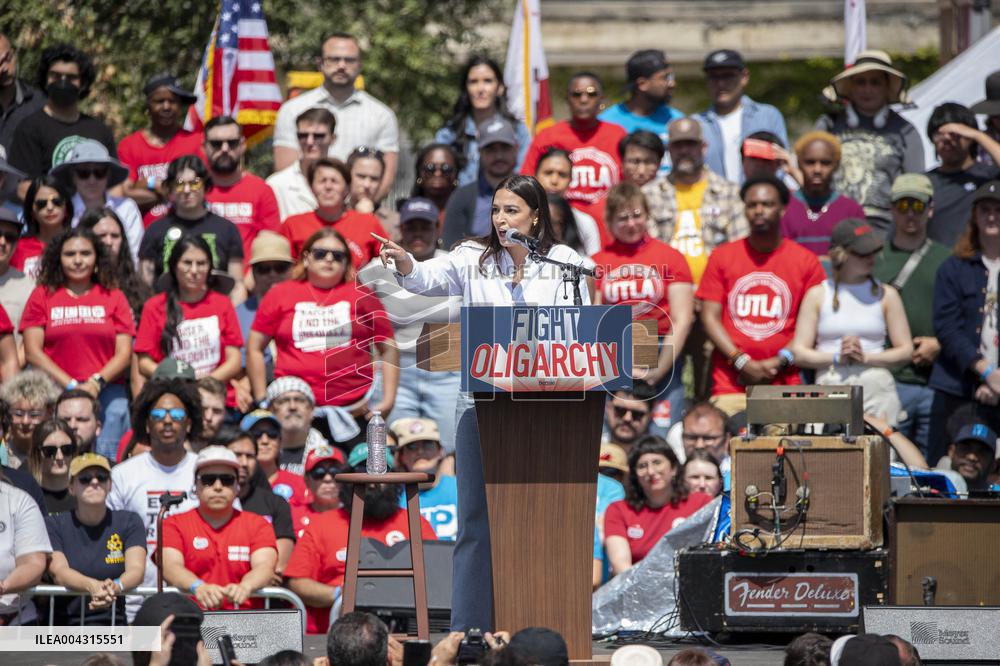 Fighting Oligarchy Rally - LA