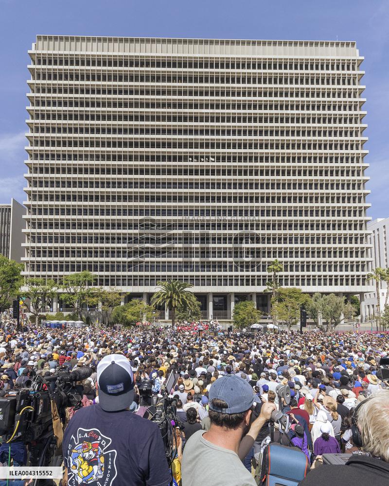 Fighting Oligarchy Rally - LA