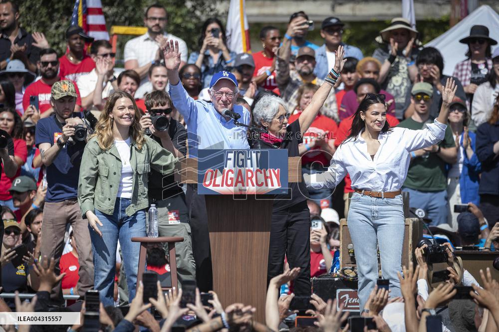 Fighting Oligarchy Rally - LA
