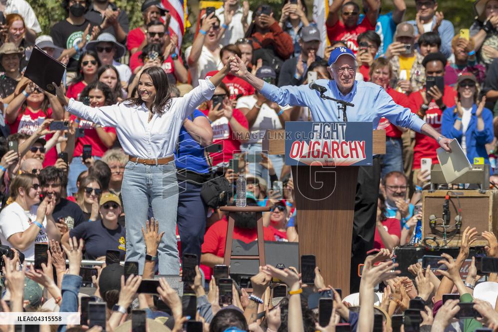 Fighting Oligarchy Rally - LA