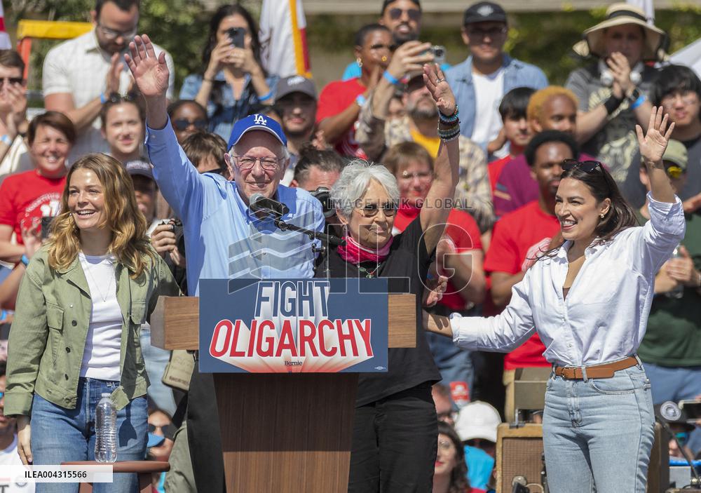 Fighting Oligarchy Rally - LA