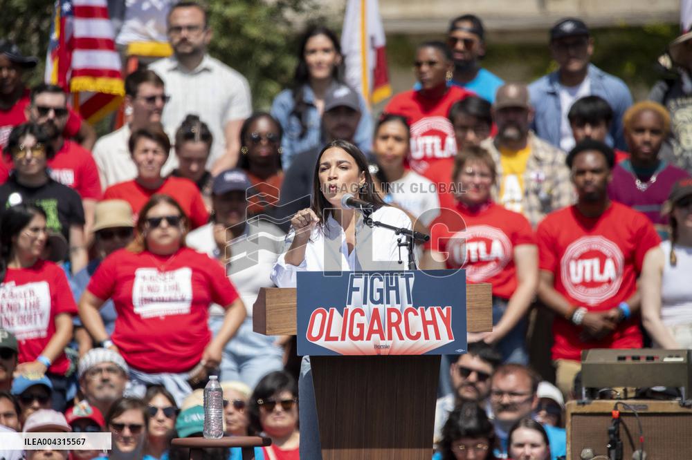Fighting Oligarchy Rally - LA