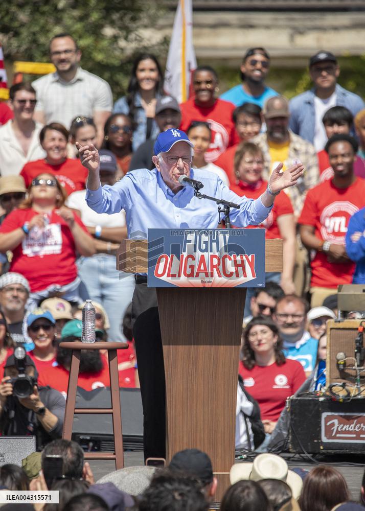 Fighting Oligarchy Rally - LA