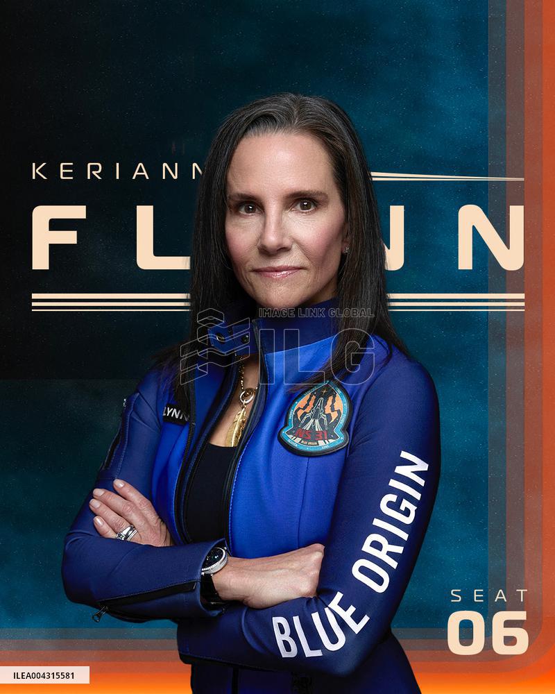 BlueOrigin New Shepard-31 Portrait Card Crew