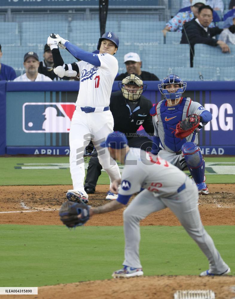 CORRECTED: Baseball: Cubs vs. Dodgers