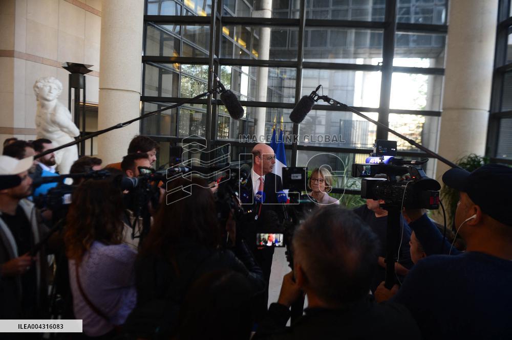 Eric Lombard Hosts First Business Council Meeting - Paris