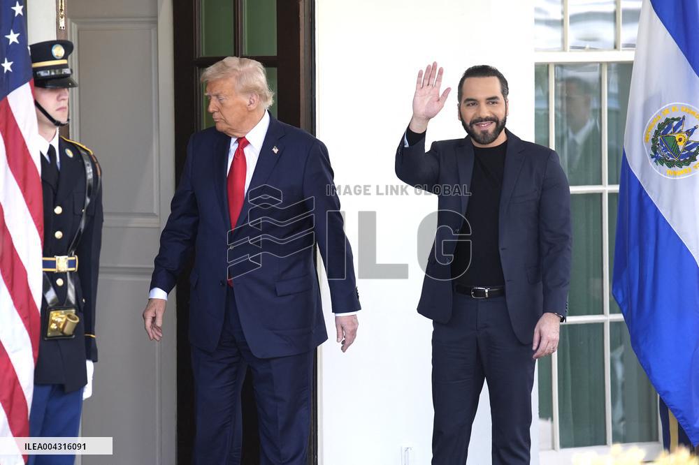 Donald Trump welcomes Nayib Bukele - Washington