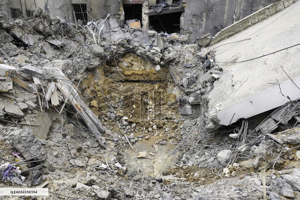 Aftermath of the Israeli strike on Al-Ahli Arab Hospital - Gaza