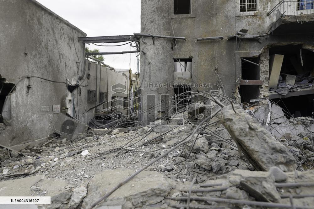 Aftermath of the Israeli strike on Al-Ahli Arab Hospital - Gaza