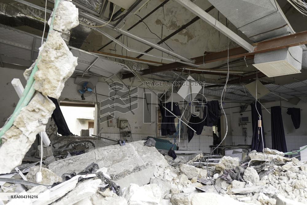 Aftermath of the Israeli strike on Al-Ahli Arab Hospital - Gaza
