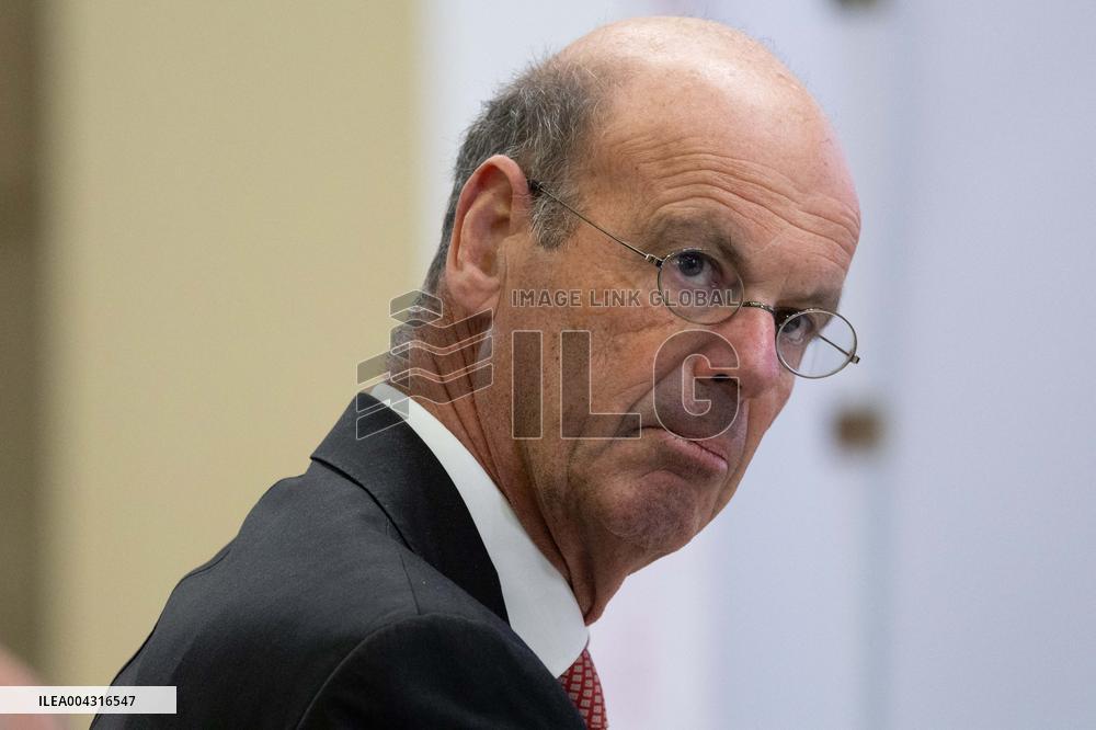 Francois Bayrou takes part in the Roquelaure of Territorial Insurability - Paris