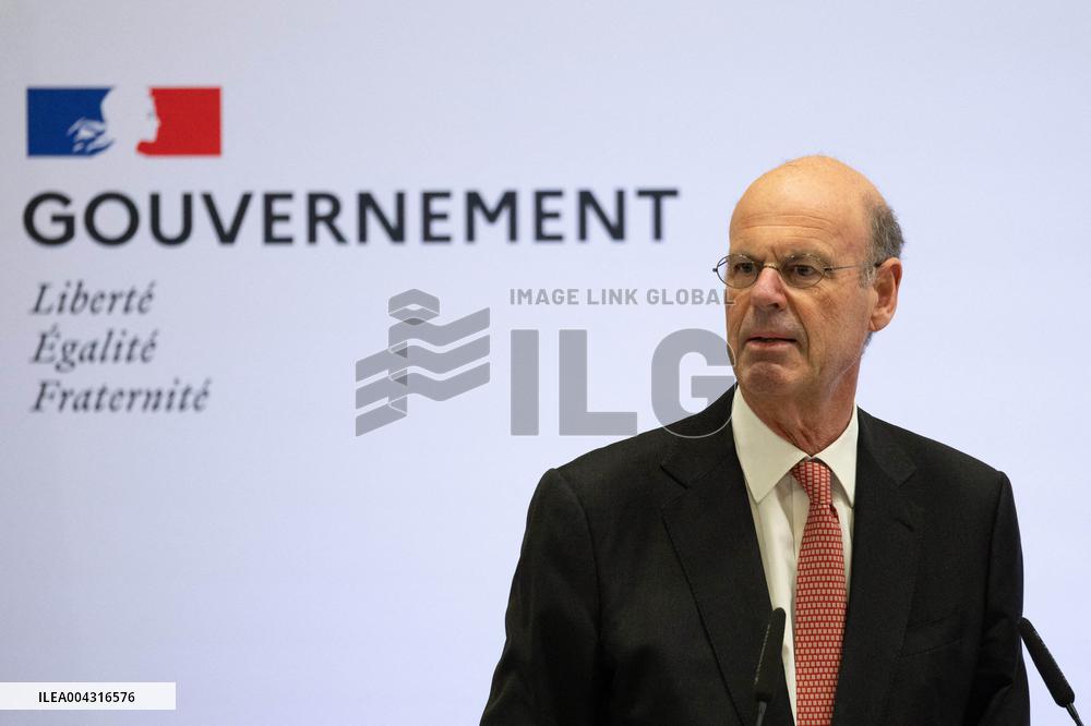 Francois Bayrou takes part in the Roquelaure of Territorial Insurability - Paris