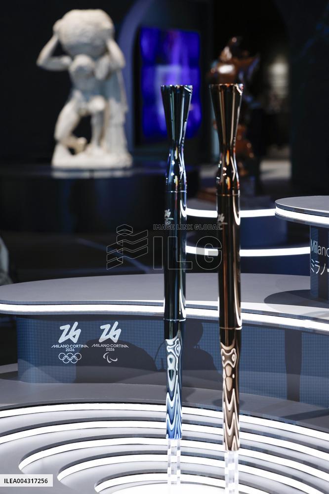 Milan-Cortina Olympic and Paralympic torches